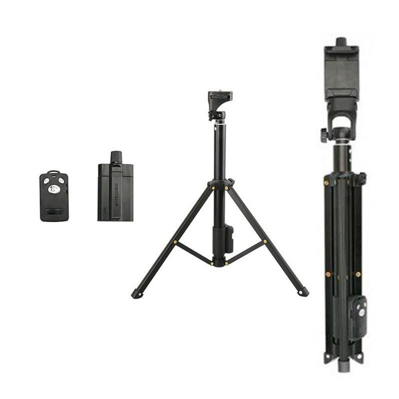 TONGSIS NEW BLUETOOTH YUNTENG VCT 1688 TRIPOD 3 IN 1 SELFIE STICK VCT