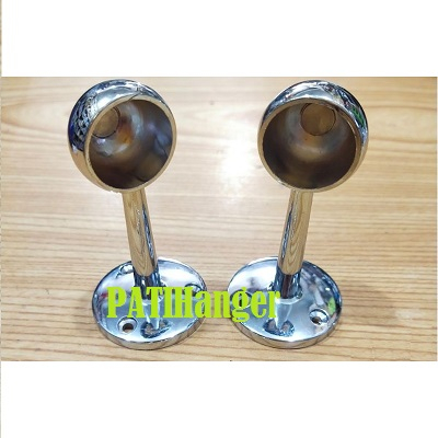 Braket Sock Tiang Pipa Bulat 1 Inch ( 25mm ) Sambungan Gantungan Baju