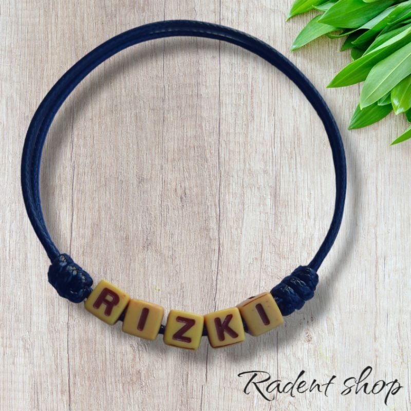 GELANG VIRAL CUSTOM NAMA SENDIRI