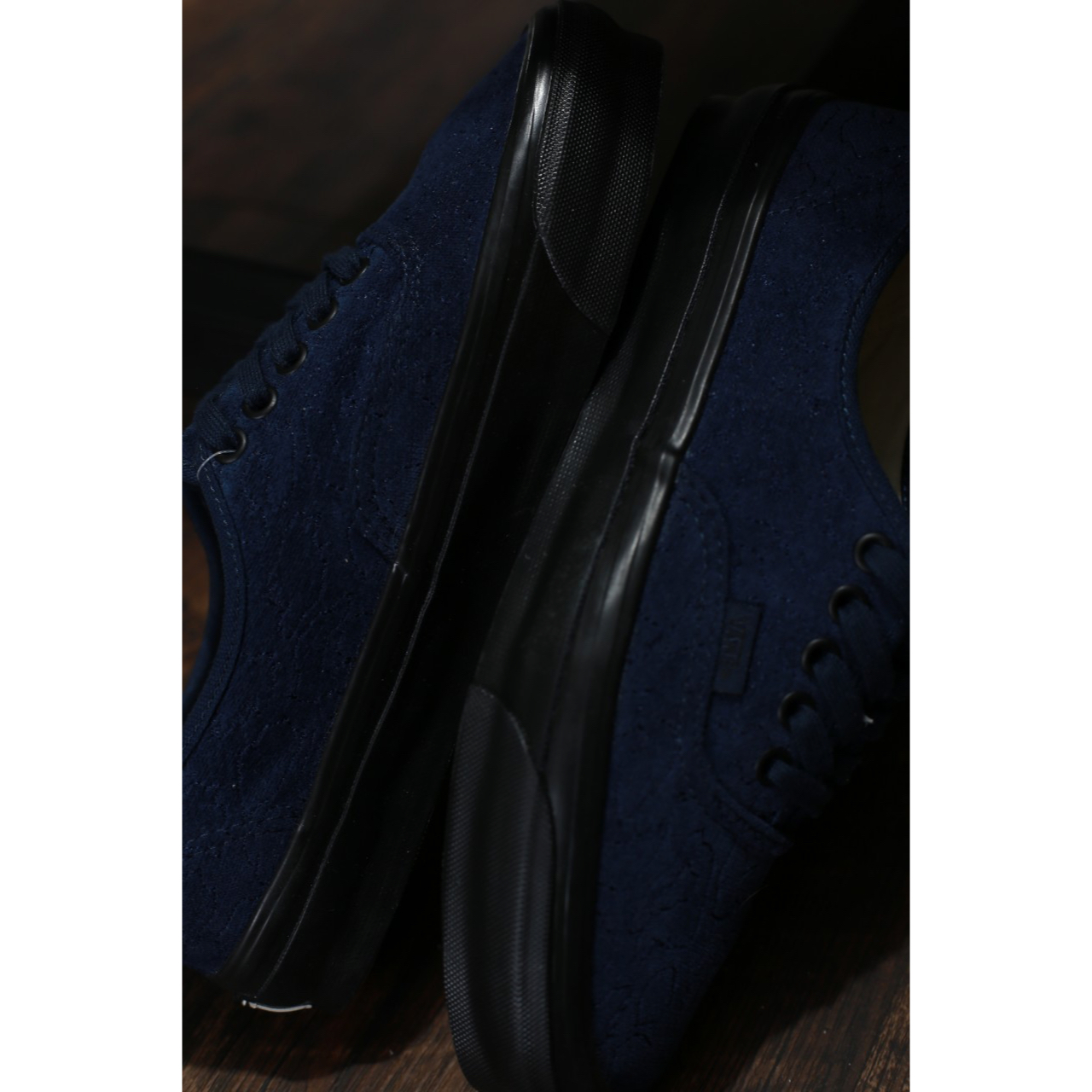 Vans Authentic OG Leopard Embroidery Dress Blue Original