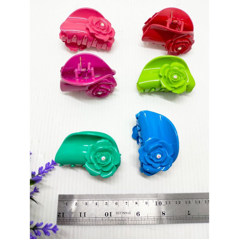 Jepitan Rambut motif warna random harga/pcs