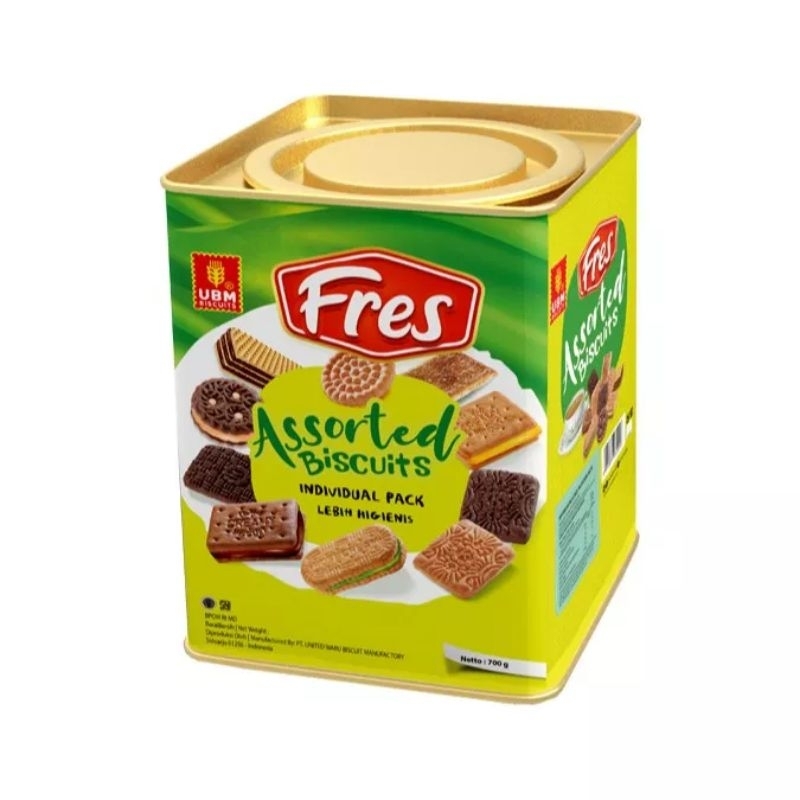 

Fres Assorted Cookies 1Kaleng 700gr