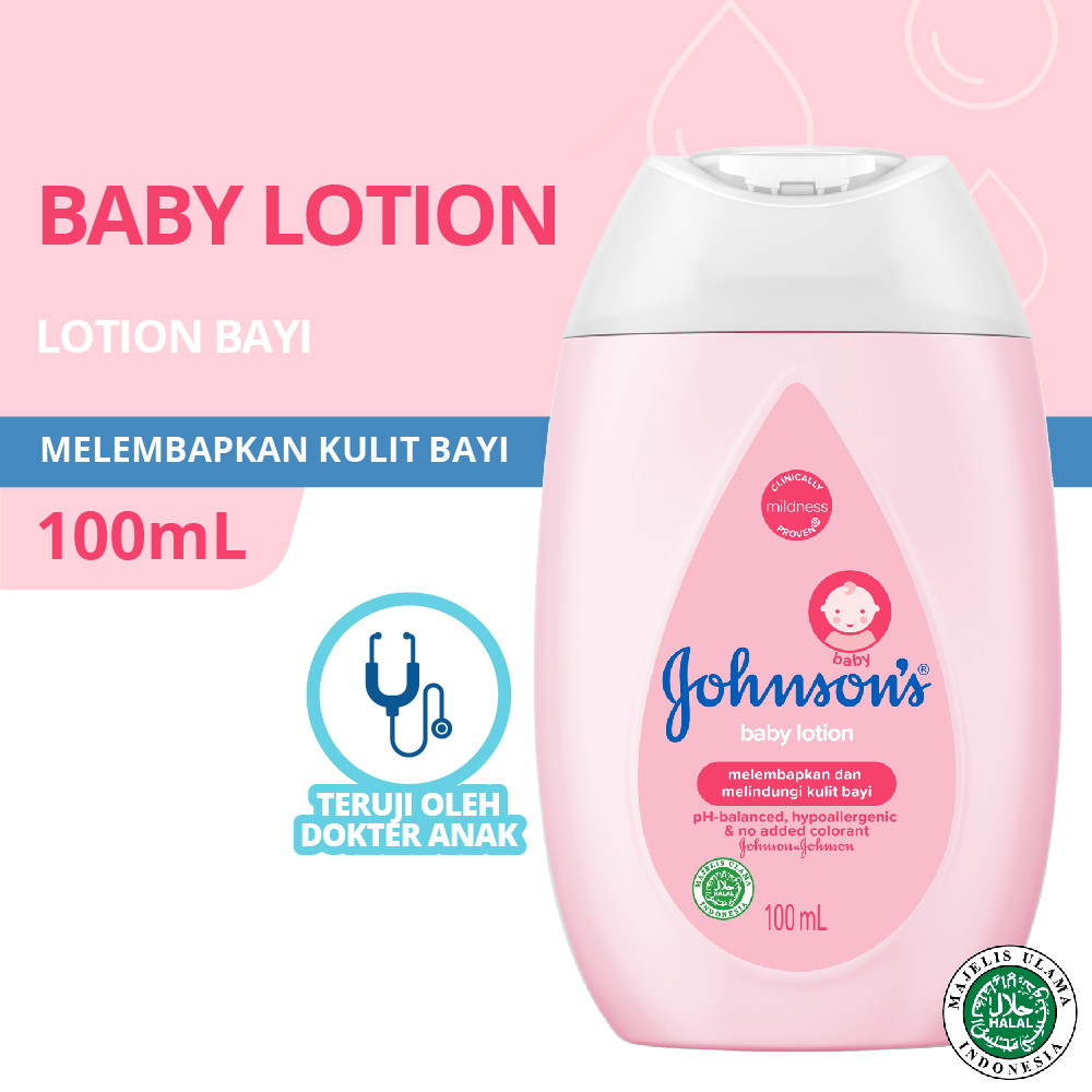 Johnson's baby lotion bayi wash sabun bayi shampoo bayi CottonTouch Face &amp; Body, milk rice, regular, bedtime 200 ml / 100ml johnsons