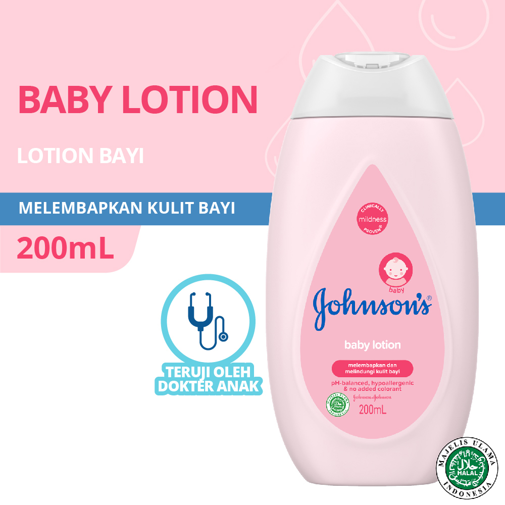 Johnson's baby lotion bayi wash sabun bayi shampoo bayi CottonTouch Face &amp; Body, milk rice, regular, bedtime 200 ml / 100ml johnsons