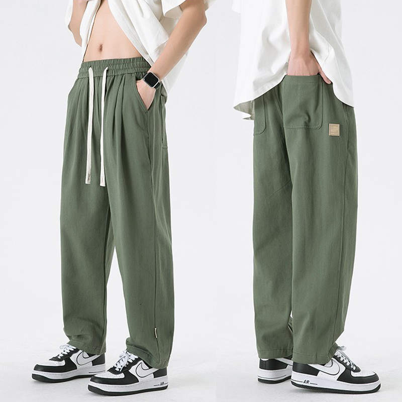 Celana Cargo Panjang Pria Korean style celana Olahraga Sport Jogging jumbo pria baggy pants Oversize lurus longgar celana casual pria celana Jogger pria