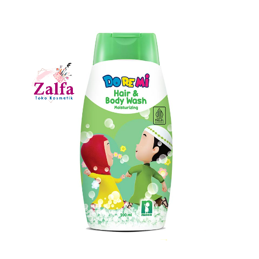 Doremi Nussa Hair &amp; Body Wash Moisturizing 200ml