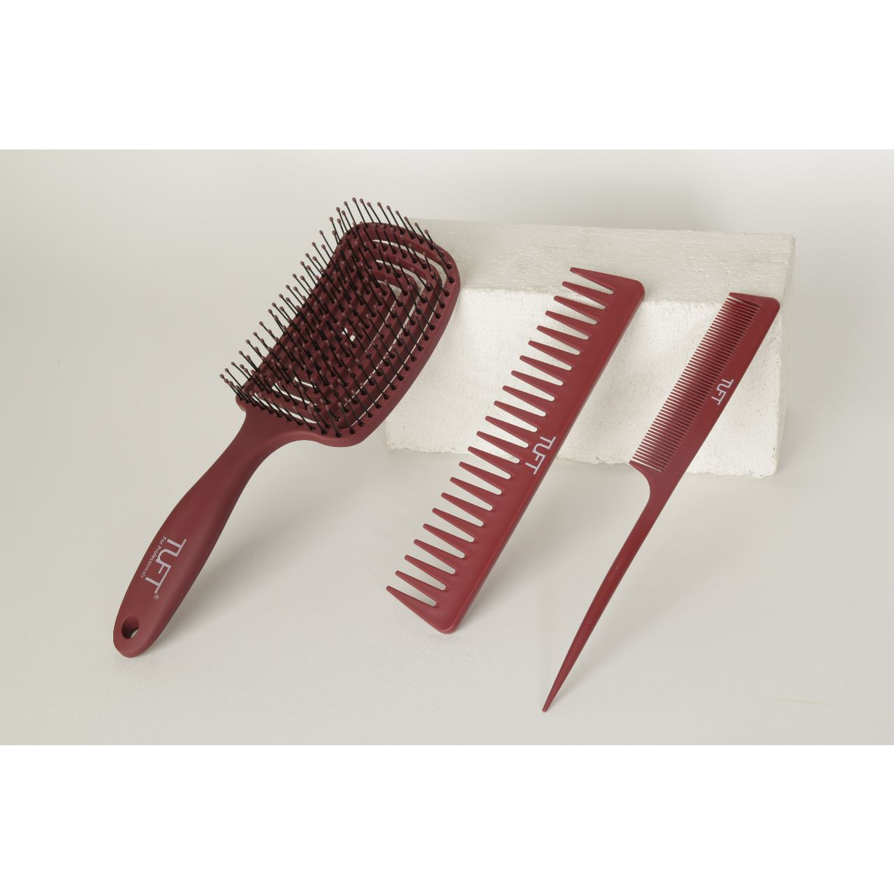 TUFT Hair Brush 3 Piece Set - Sisir Set 3 Piece - 100% Original