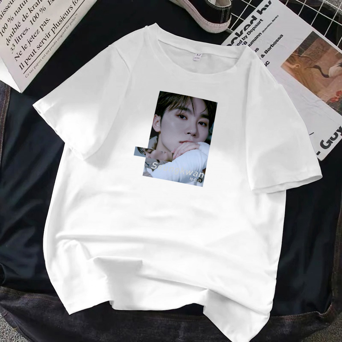 Pretty Savage - Kaos Oversize SVT Seungkwan FML Photo