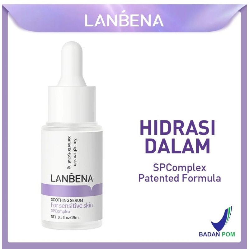 LANBENA SOOTHING SERUM MENENANGKAN KULIT SENSITIF