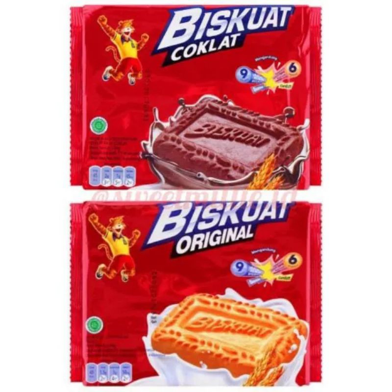 

BISKUIT BISKUAT 10gr RENCENG ISI 20