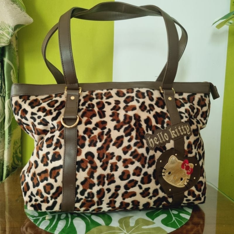 tote bag tas bahu hello kitty by sanrio preloved keren