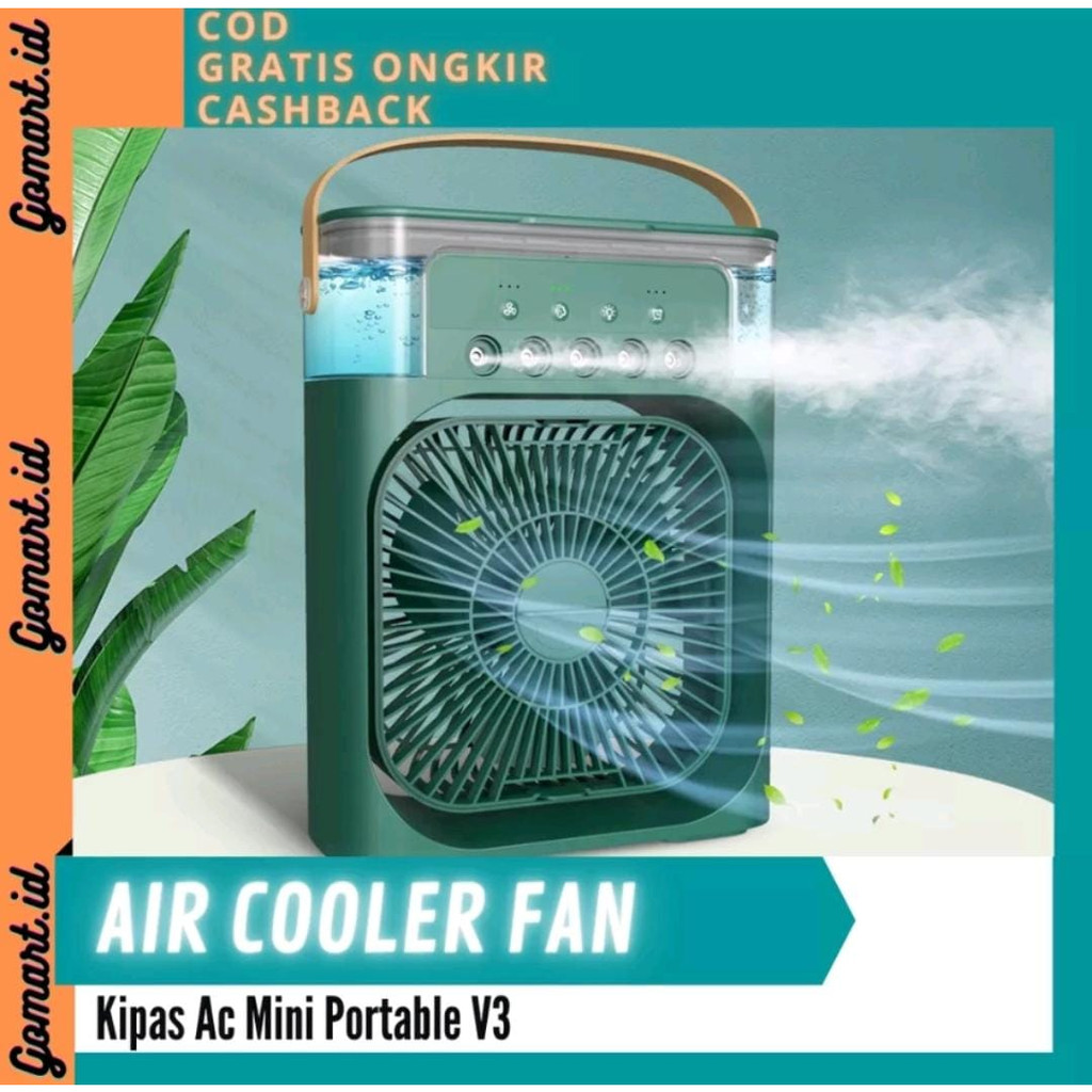 AC mini portable V3 plus kipas angin 600ML