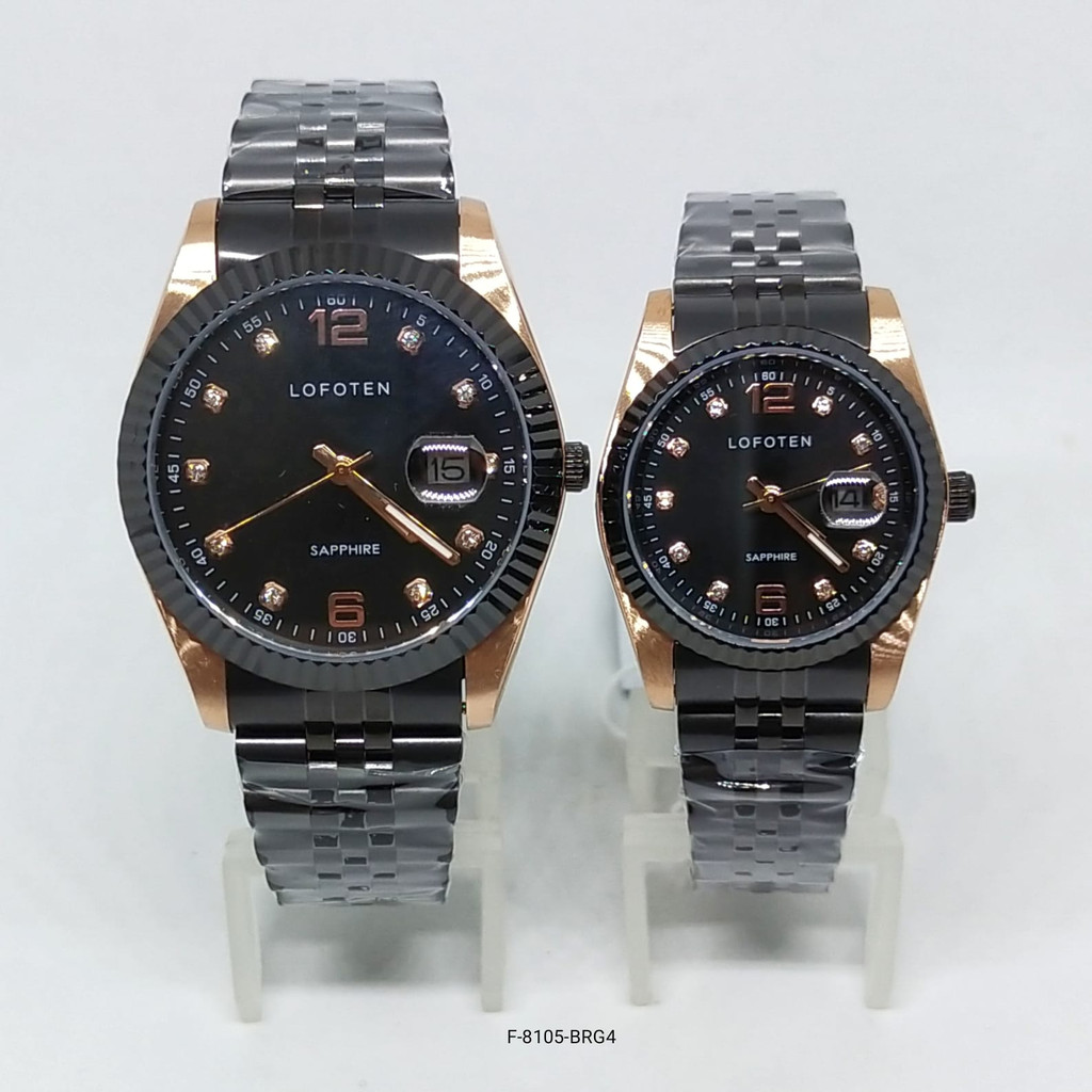 Lofoten F-8105 Jam Tangan Original Couple PriaWanita