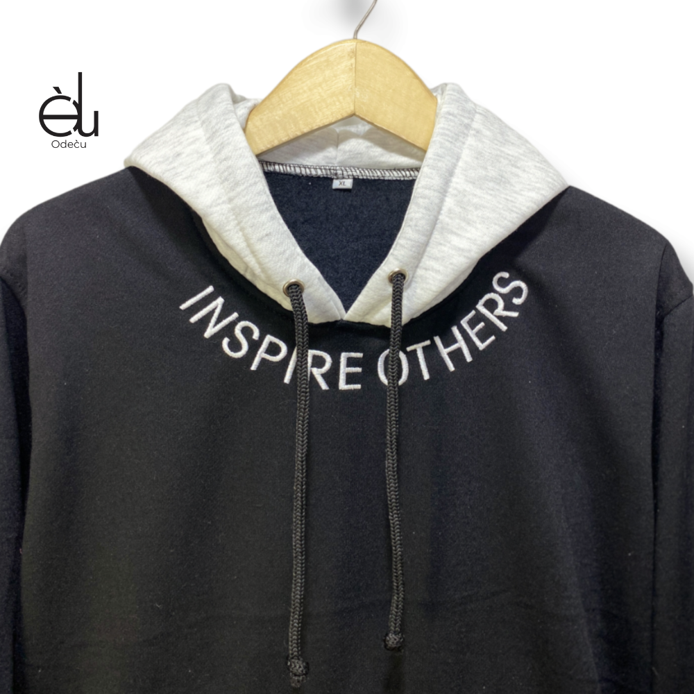 ODECU HOODIE BORDIR TWO COLOR INSPIRE OTHERS [LIMITED]