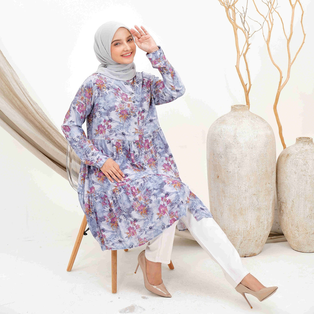 Tunik rayon viscose premium terlaris tunik busui tunik katun rayon premium murah seri 5