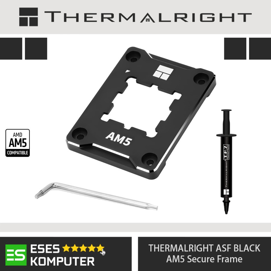 THERMALRIGHT ASF BLACK AM5 Secure Frame | AMD AM5 CPU Secure Frame