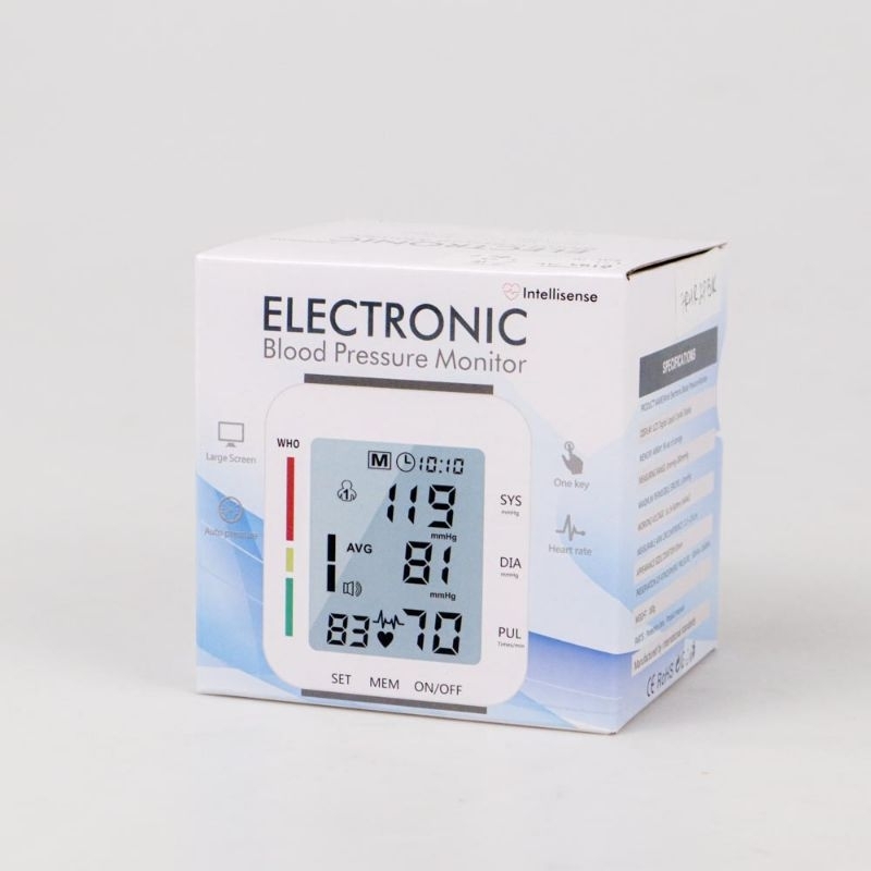TaffOmicron Pengukur Tekanan Darah Electronic Sphygmomanometer Voice - RZ204