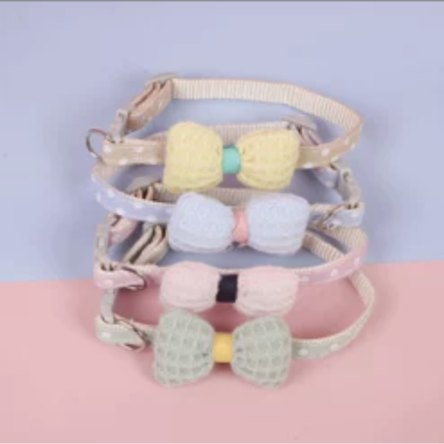 Tali Kucing Motif Dasi / Collar untuk Kucing / Tali Kucing Premium