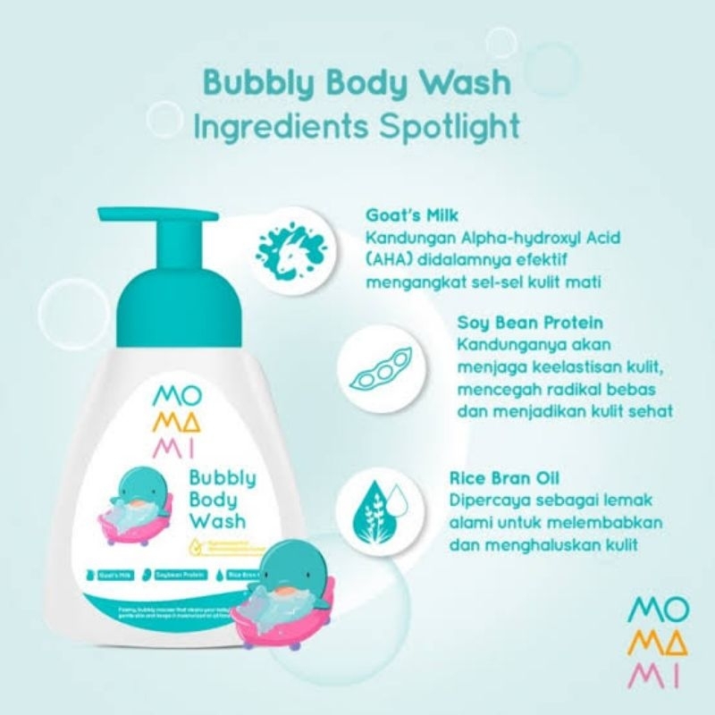 Bubbly Body Wash 250ml / Sabun Mandi Bayi