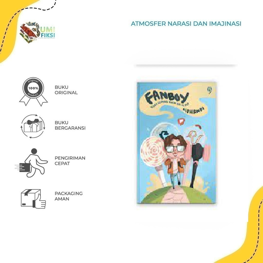 [ PROMO ] BUKU NOVEL - FANBOY x KASAT NYATA - GAGAS MEDIA - BUMI FIKSI