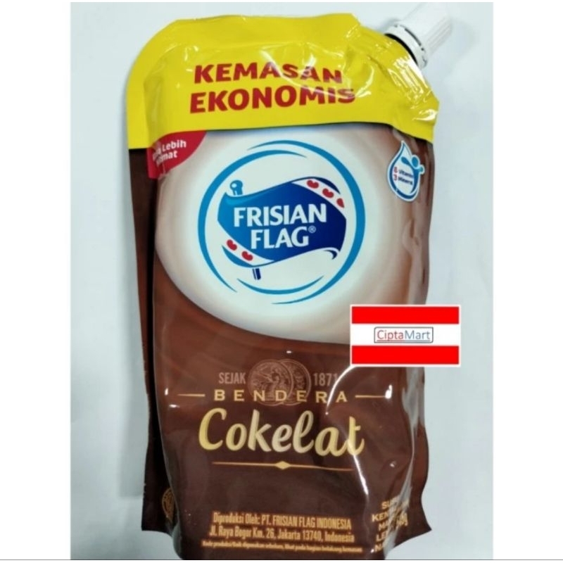 

Susu Kental Manis Bendera Cokelat Pouch 545 gr