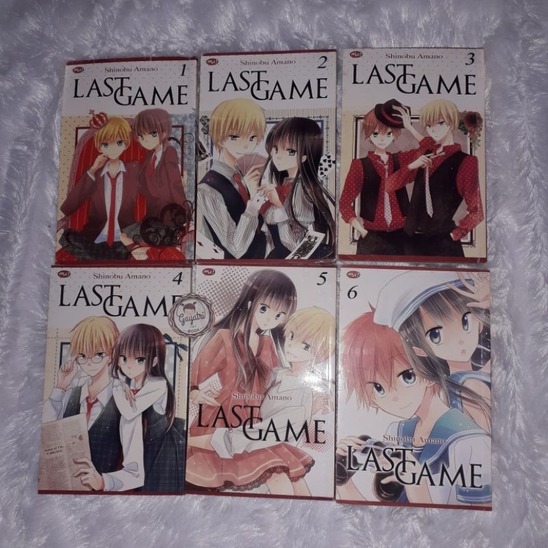 Last Game Set 1 - 6 -- KOMIK SET (Shinobu Amano)