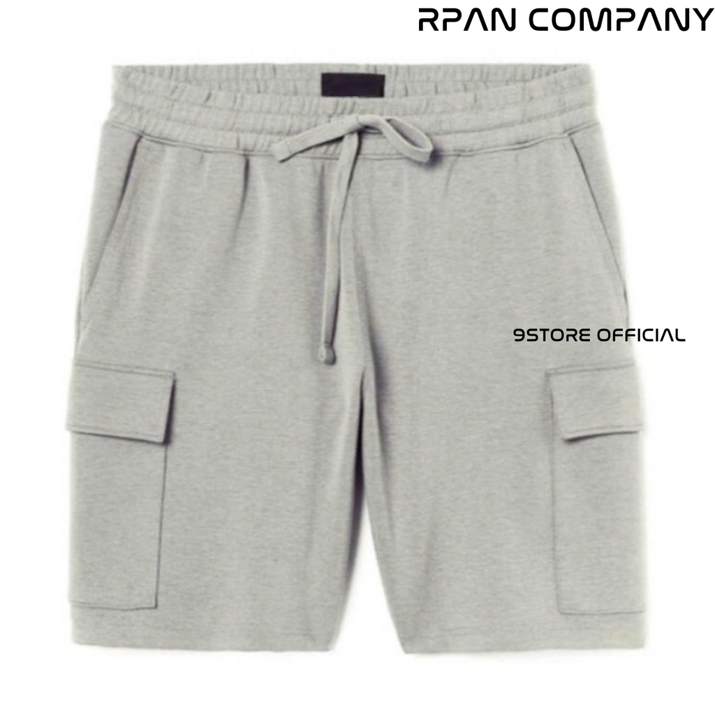 Celana Pendek Cargo Pria Cotton Fleece / Short Sweatpants Pria / Celana Boardshort / Cargo Pants / Celana Pendek Pria / Short Pants Pria / Celana Pria.