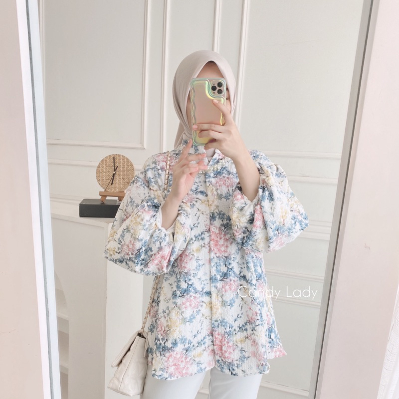 Runi Blouse By Candy Lady Blouse Wanita Motif Terbaru