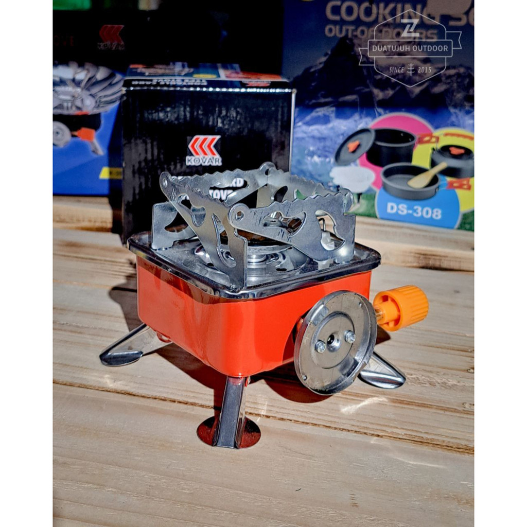 Kompor kotak - alat masak gunung - komopr kotak - kompor portable- komor gunung - alat masak camping
