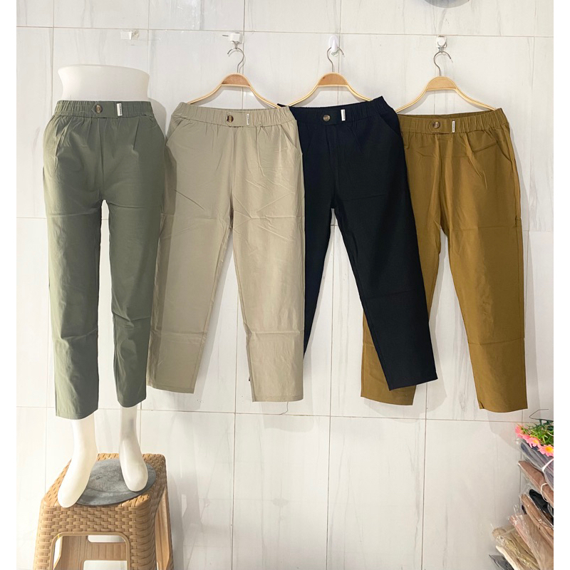 celana baggy jogger import premium