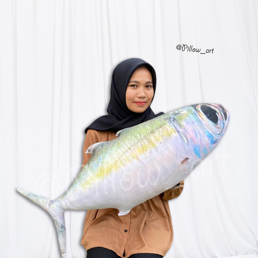 Pillowart - Bantal Boneka Ikan Selar Kembung XL - ART059