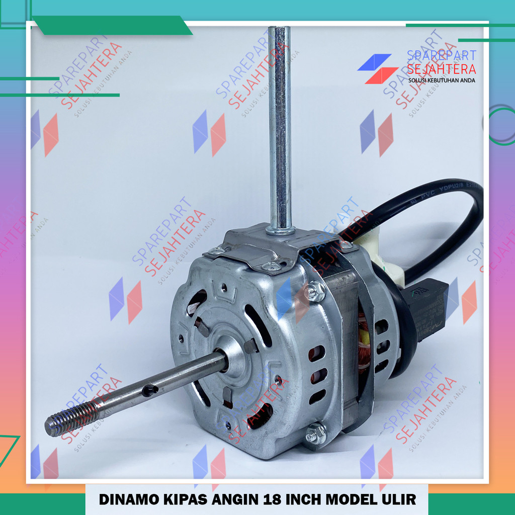 MOTOR FAN DINAMO MESIN KIPAS ANGIN ULIR MERK ADVANCE TDS JUARA TRISONIC BALING BESI KAPASITOR 1.8 UF