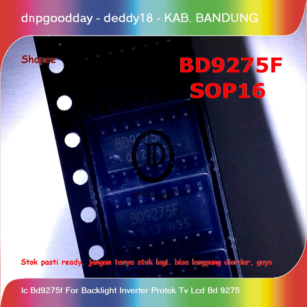 Ic Bd9275f For Backlight Inverter Protek Tv Lcd Bd 9275