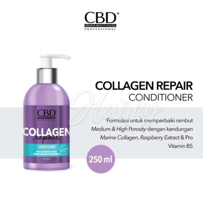 `ღ´ PHINKL `ღ´  CBD Collagen Repair Perawatan Rambut 250ml keratin UNGU
