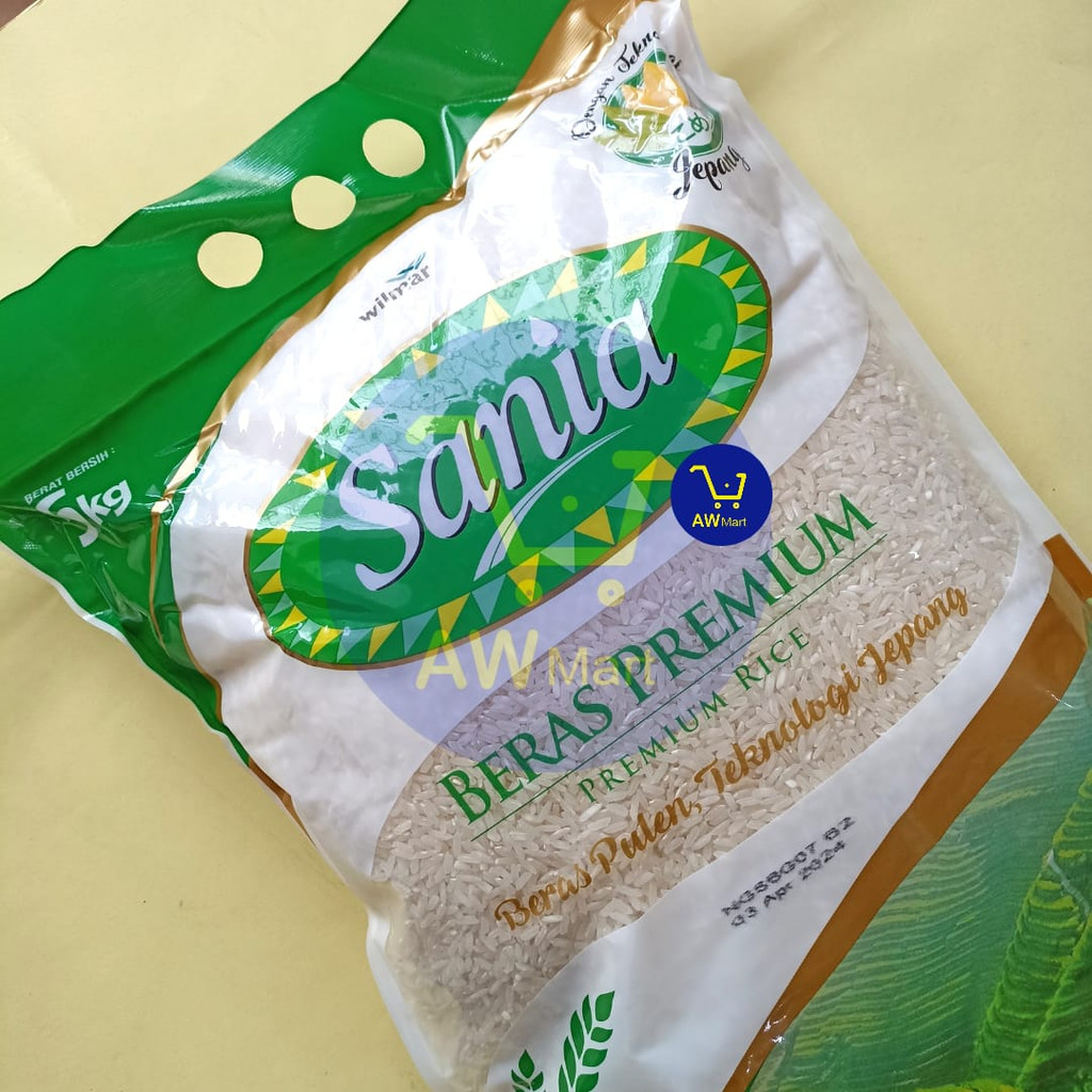 BERAS PREMIUM SANIA 5KG