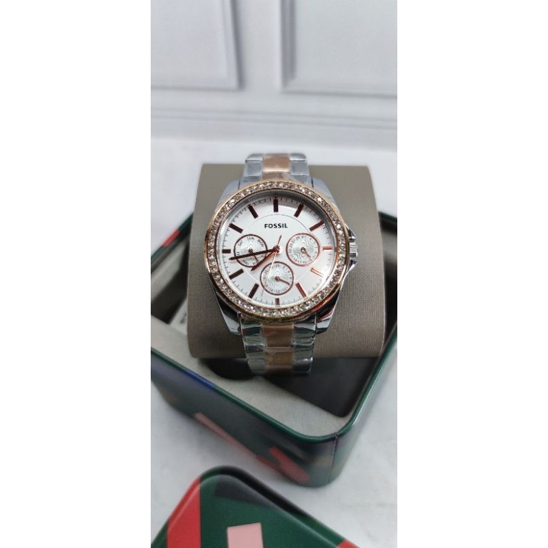 Fo BQ 3420 Janice multi tone jam tangan wanita
