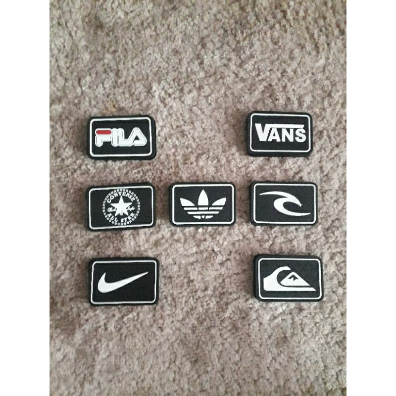 logo brand emblem patch rubber