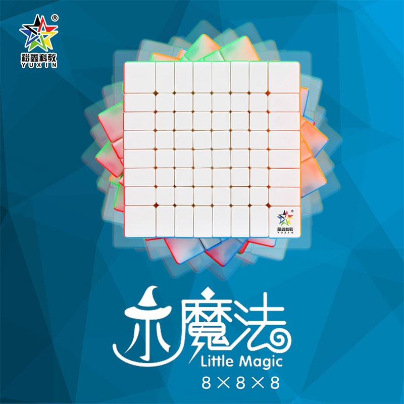 Magic Cube 8x8 Yuxin Little Magic 8x8 Puzzle Kubus Stickerless 8x8x8 Original