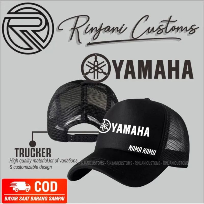 TOPI JARING YAMAHA GRATIS CUSTOM NAMA-TOPI YAMAHA TOPI JARING YAMAHA