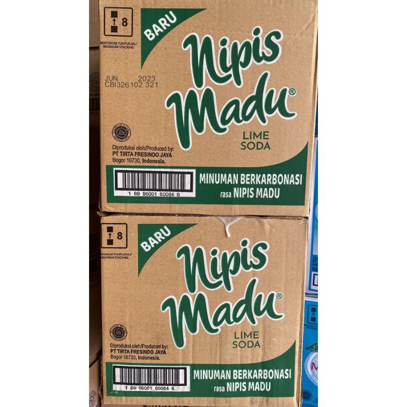 

Nipis Madu Lime Soda 330 ML 1 Dus Isi 12 Botol | Nipis Madu Mayora Lime Soda Minuman Berkarbonasi