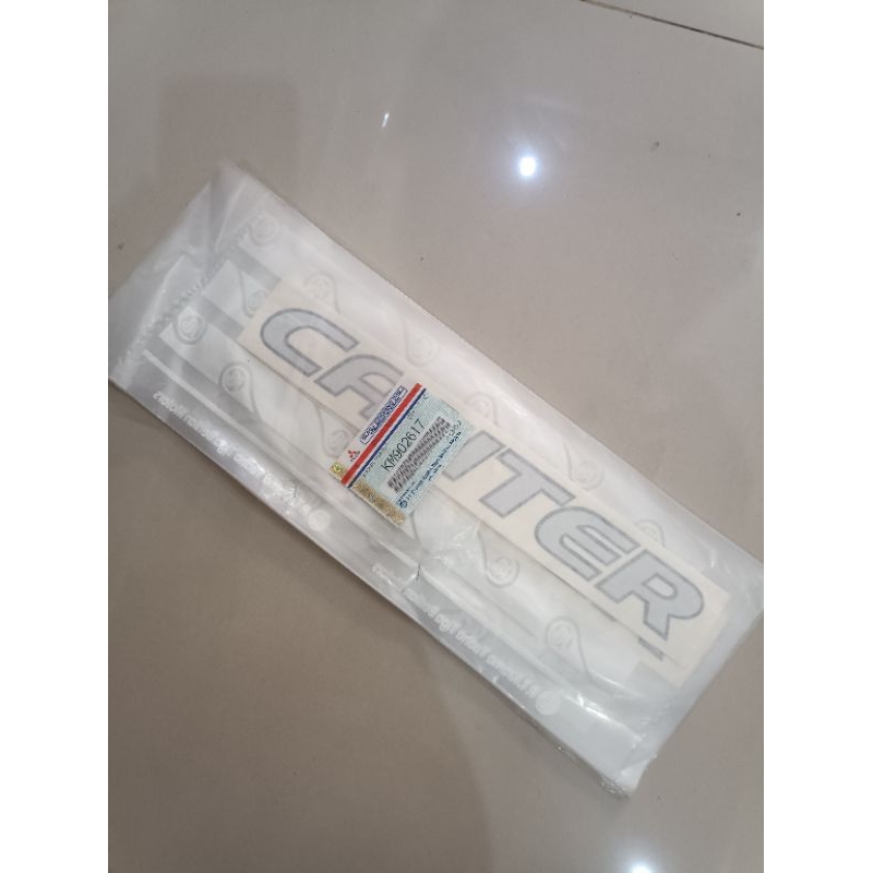 Stiker asli CANTER pintu Mitsubishi Canter ps110/125