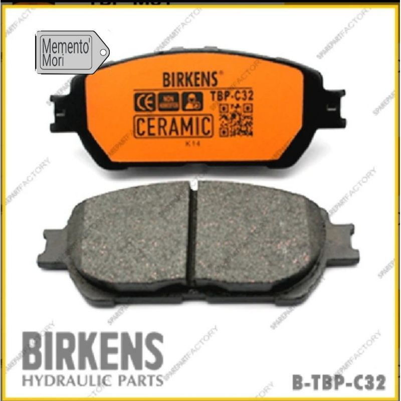 BIRKENS - Brake Pad Disc Kampas Rem Depan Toyota Alphard 04-08
