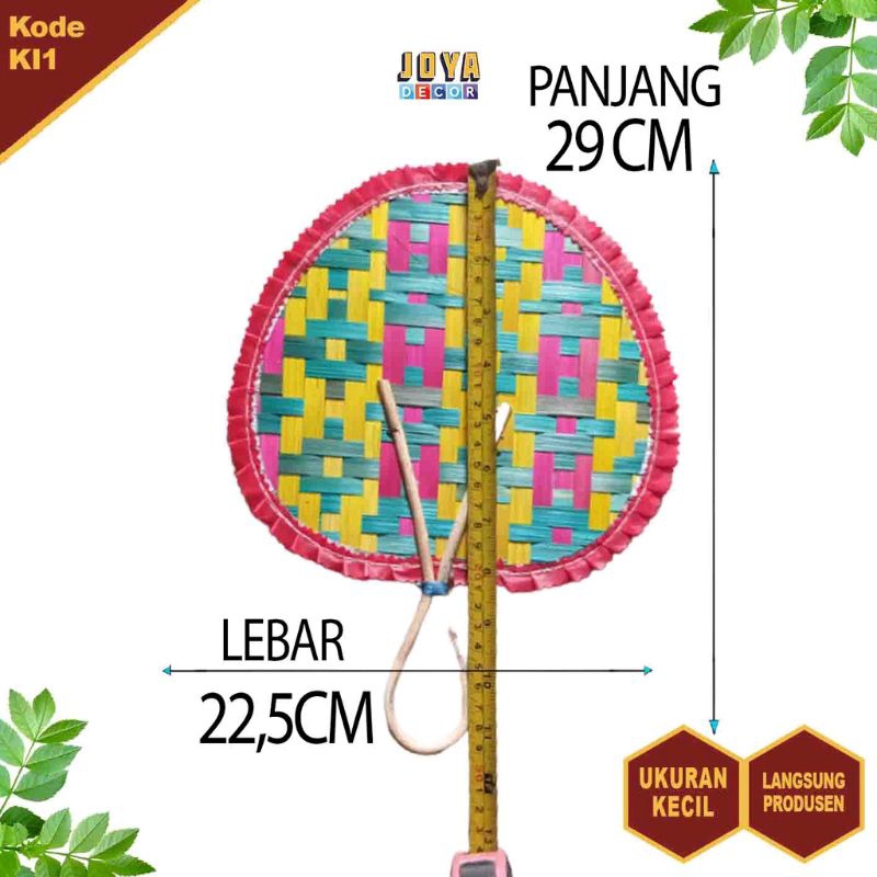 pre order - Souvenir Pernikahan Kipas Tangan / Kipas Anyaman Bambu / Kipas Bambu keciiil (PRODUSEN L