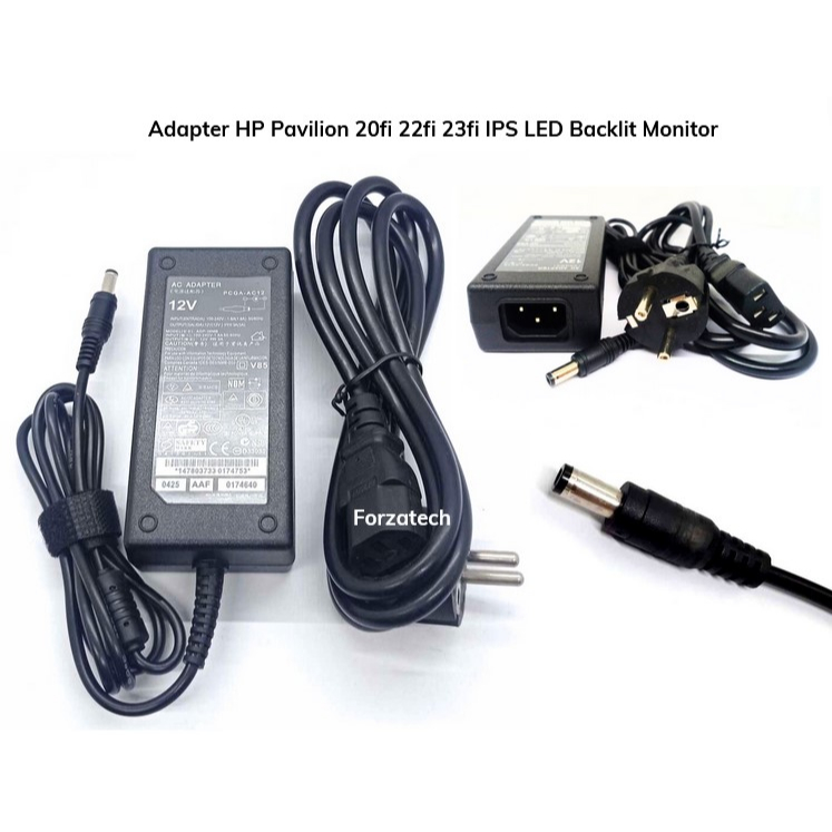 Adaptor Charger Casan HP Pavilion 20fi 22fi 23fi IPS LED Backlit Monitor New Bergaransi"