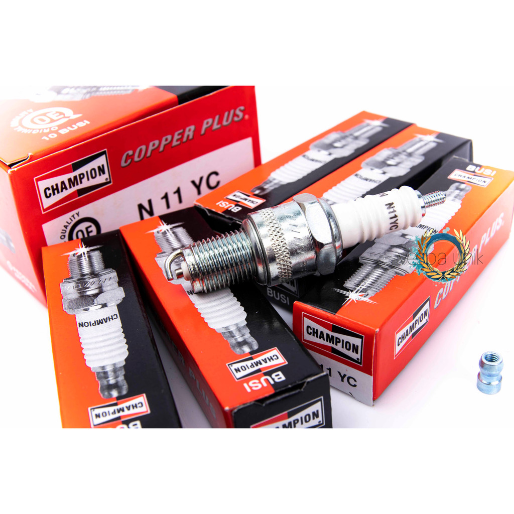 Busi Champion N11YC Drat Panjang Vespa