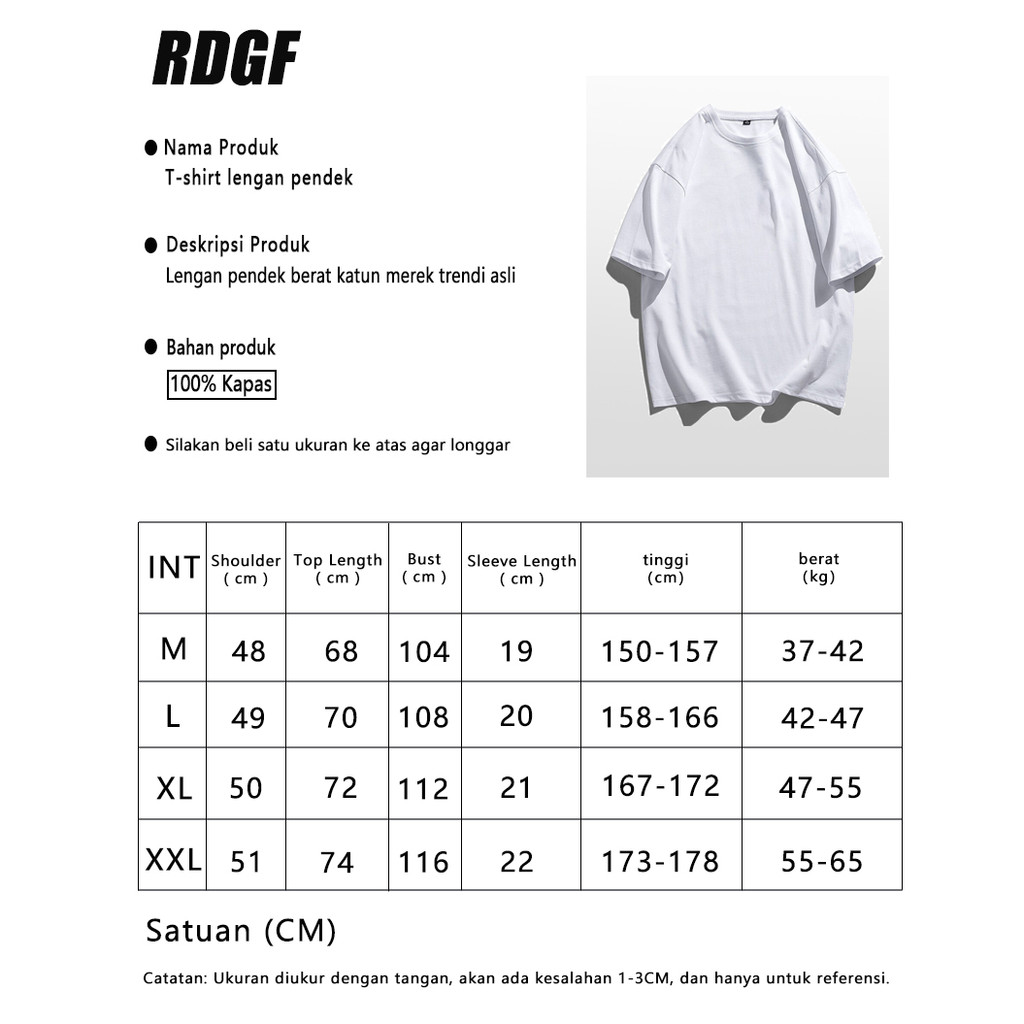 RDGF official shop 2023 Tren Baru kemeja leher bulat pakaian sederhana baju kaos oversize Crayon Shinchan  kaos hitam oversize PRIA &amp; WANITA (UNISEX)