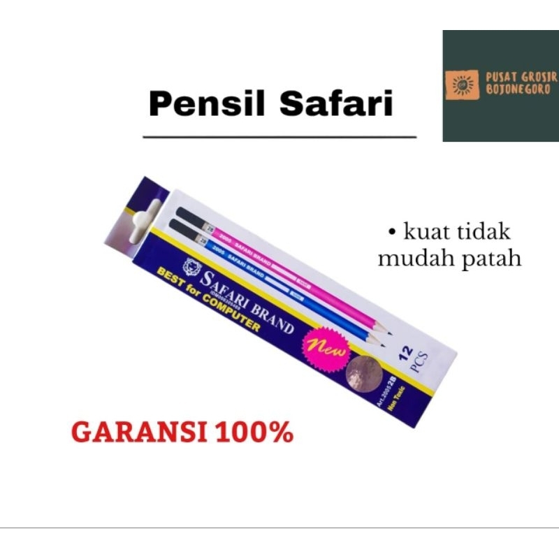 

PENSIL SAFARI BRAND MURAH