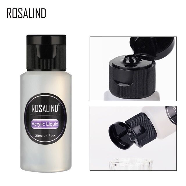 ROSALIND acrylic liquid cairan monomer bubuk akrelik 3d flower wedding nails Best Seller