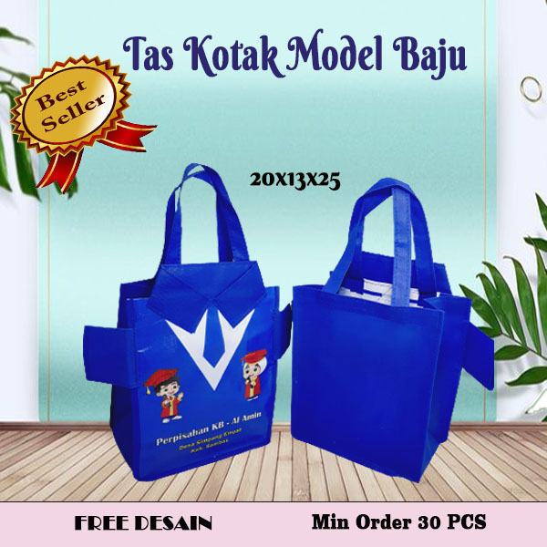 

Tas Souvenir Perpisahan Kelulusan Sekolah Siswa Model Baju