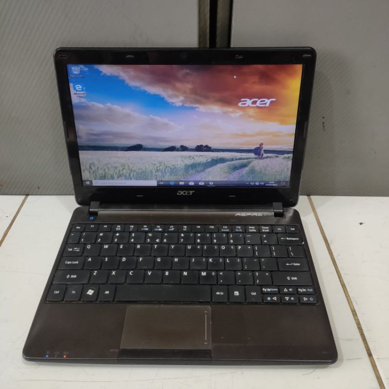 Notebook Acer Aspire One Ram 4GB HDD 500Gb/ HDD 320GB Windows FULL APLIKASI SIAP PAKAI SLIM RINGAN ENTENG